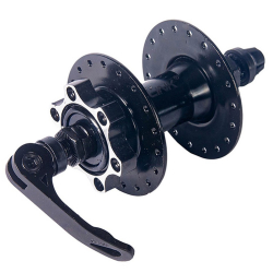 Втулка передняя U-Link GL-A25F под диск на насыпных подшипниках 32 спицы OLD 100мм под эксцент