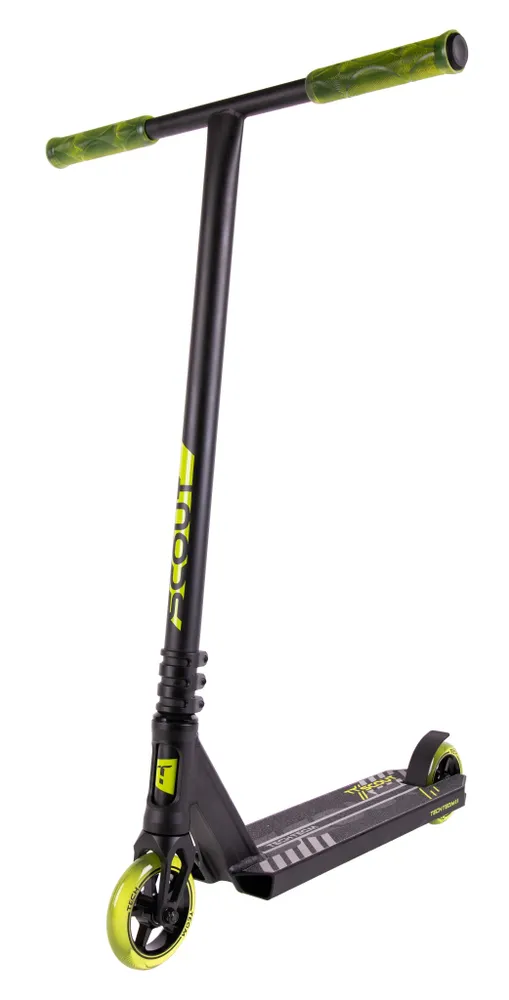 Самокат TechTeam Scout трюковой black-green Самокат TechTeam Scout трюковой black-green по низким ценам в Томске и Северске