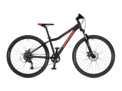 Велосипед подростковый AUTHOR A-Matrix 26 Disc 2025 Чёрно-оранжевый