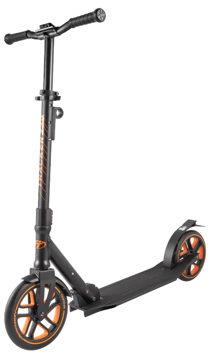  Самокат TechTeam Tracker 230 (2020) black/orange по низким ценам в Томске и Северске
