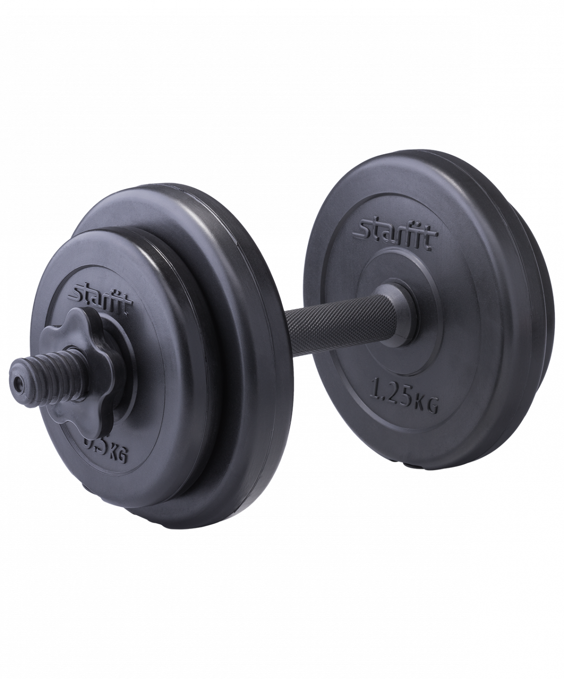  Гантель разборная пластиковая 4 кг StarFit DB-711 в коробке по низким ценам в Томске и Северске
