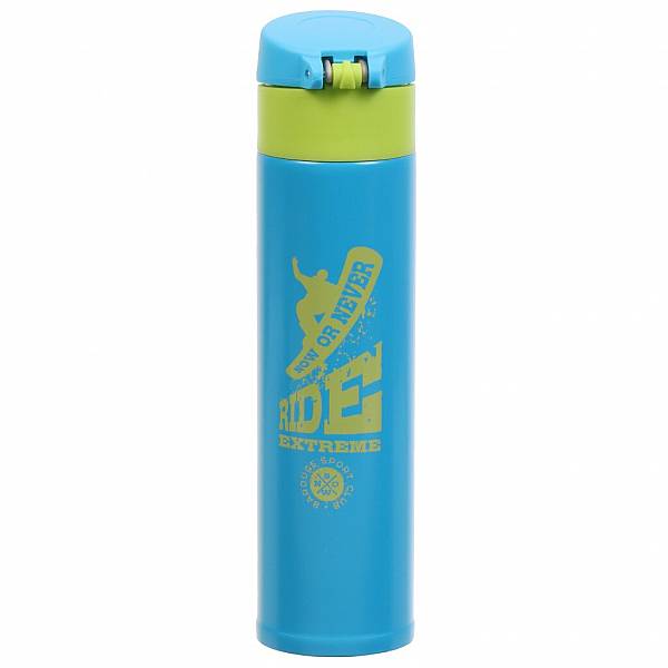 Термобутылка Barouge BT-154 350 мл Travel Bottle нержавеющая сталь лайм/голубой Термобутылка Barouge BT-154 350 мл Travel Bottle нержавеющая сталь лайм/голубой по низким ценам в Томске и Северске