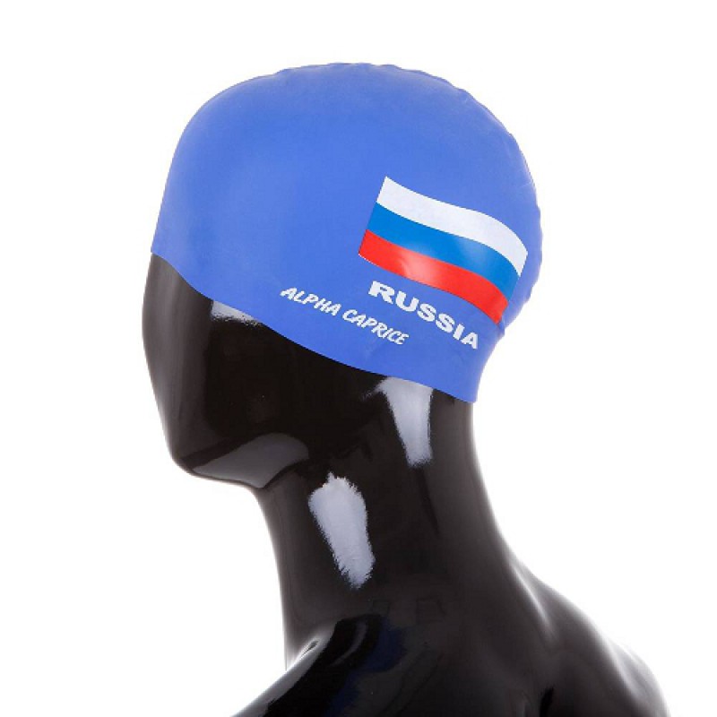  Шапочка для плавания Alpha Caprice CF-2 blue по низким ценам в Томске и Северске