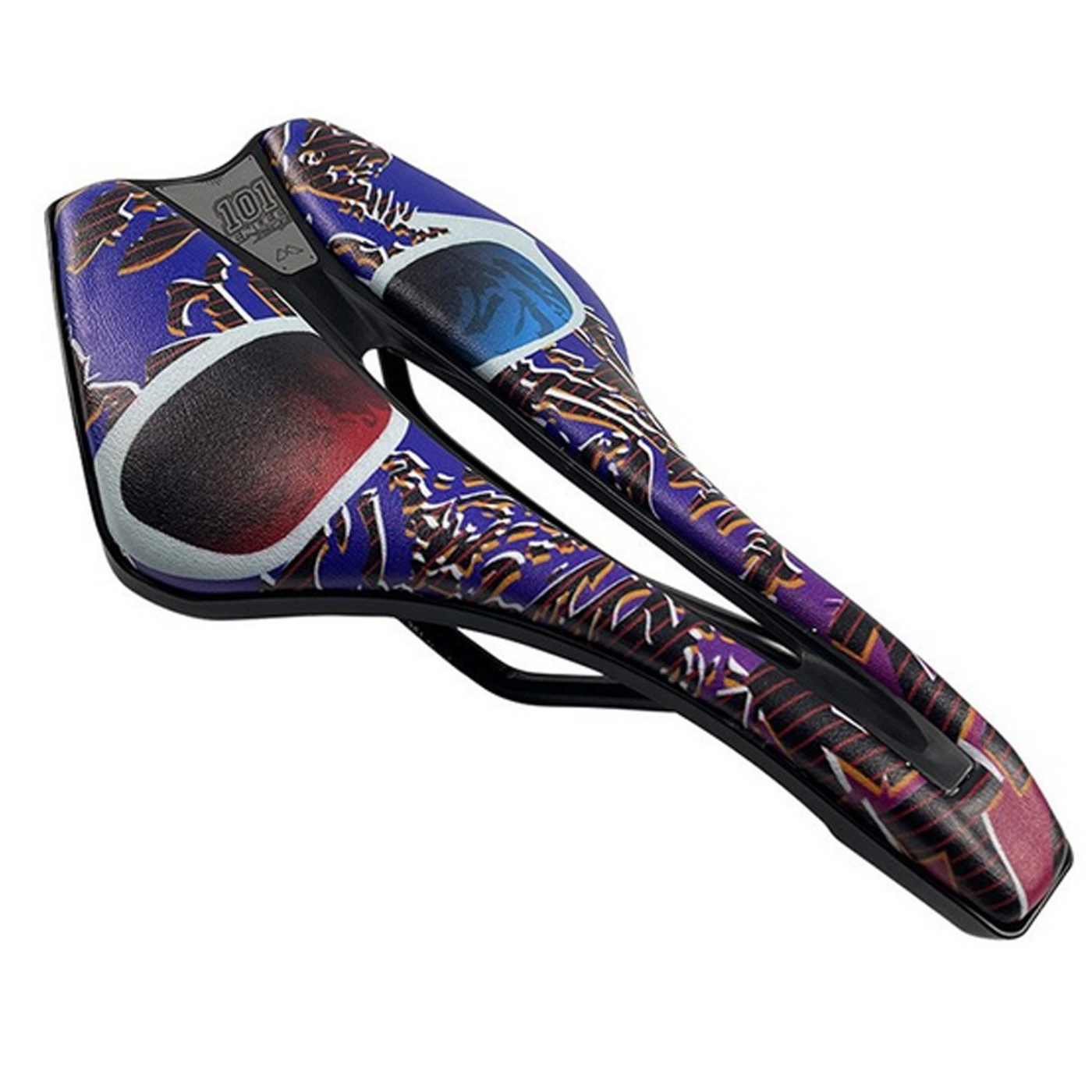 Седло Enlee DS-30D фитнесс/спорт MTB с цветным принтом, унисекс. ARV000219 Седло Enlee DS-30D фитнесс/спорт MTB с цветным принтом, унисекс. ARV000219 по низким ценам в Томске и Северске