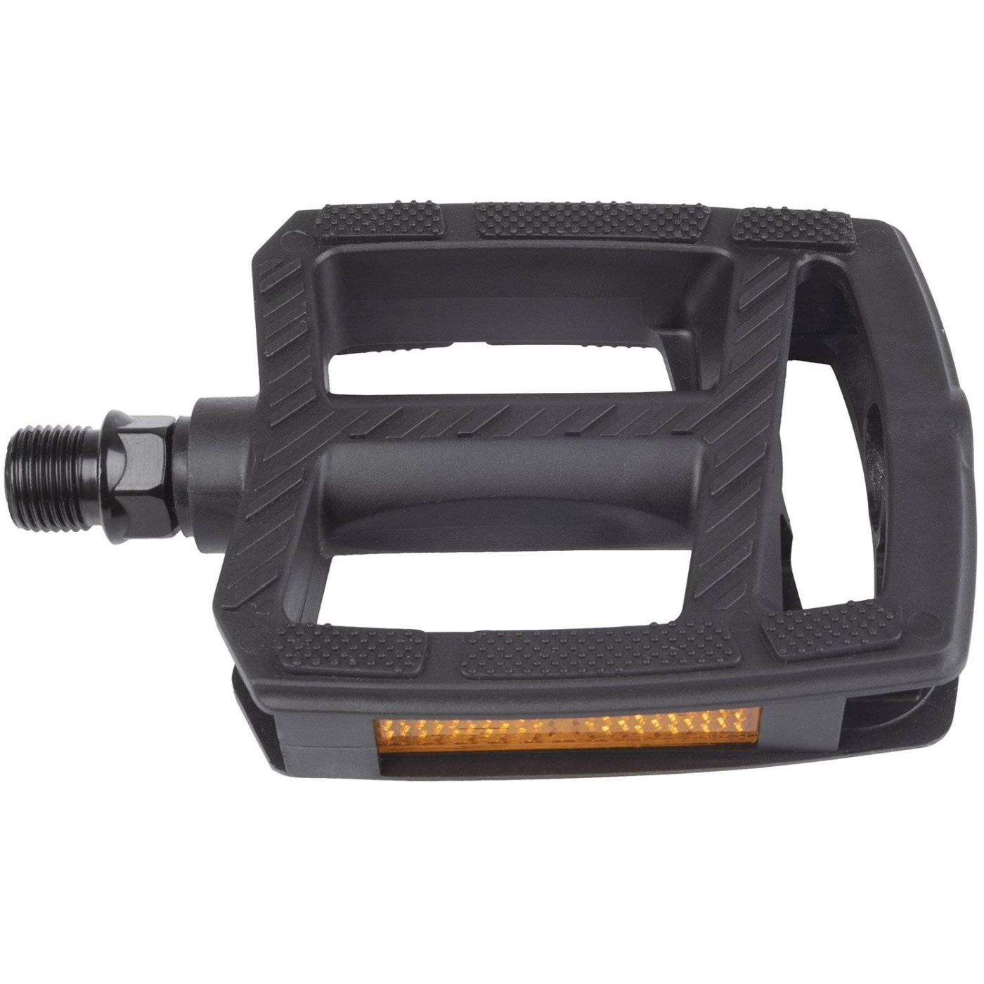  Педали M-Wave Steady Flat 2 пластик., с шарикоподшип. 84х93мм черные по низким ценам в Томске и Северске