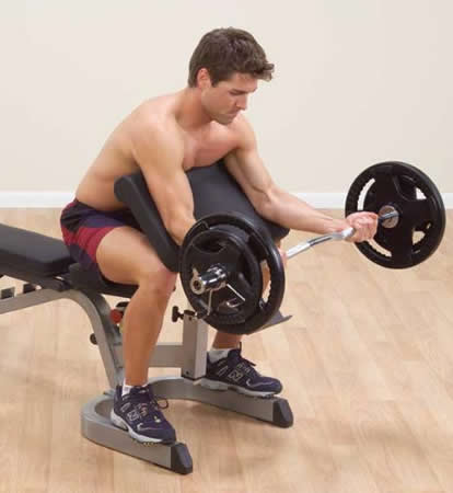  Опция парта на бицепс Body Solid Powerline PPCA11 по низким ценам в Томске и Северске