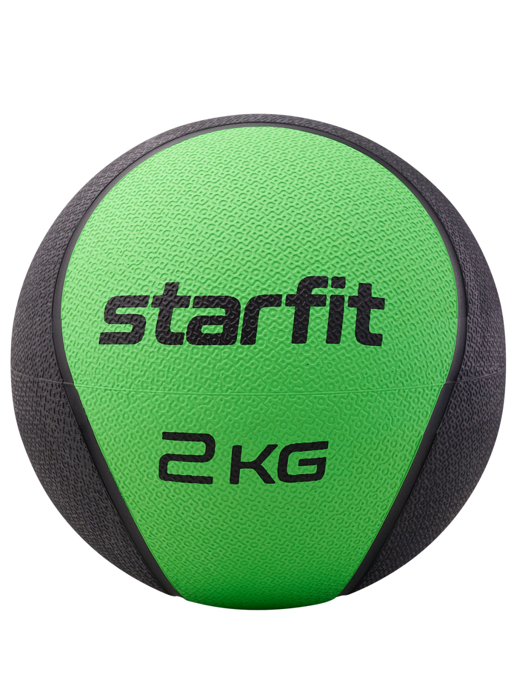  Медбол 2 кг StarFit GB-702 высокой плотности зеленый по низким ценам в Томске и Северске