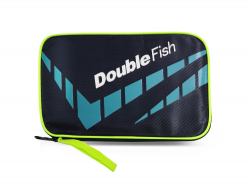 Чехол для теннисной ракетки Double Fish голубой J03B