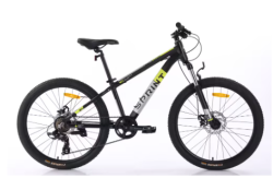 Велосипед TechTeam Sprint 24" (2023) чёрно-жёлтый