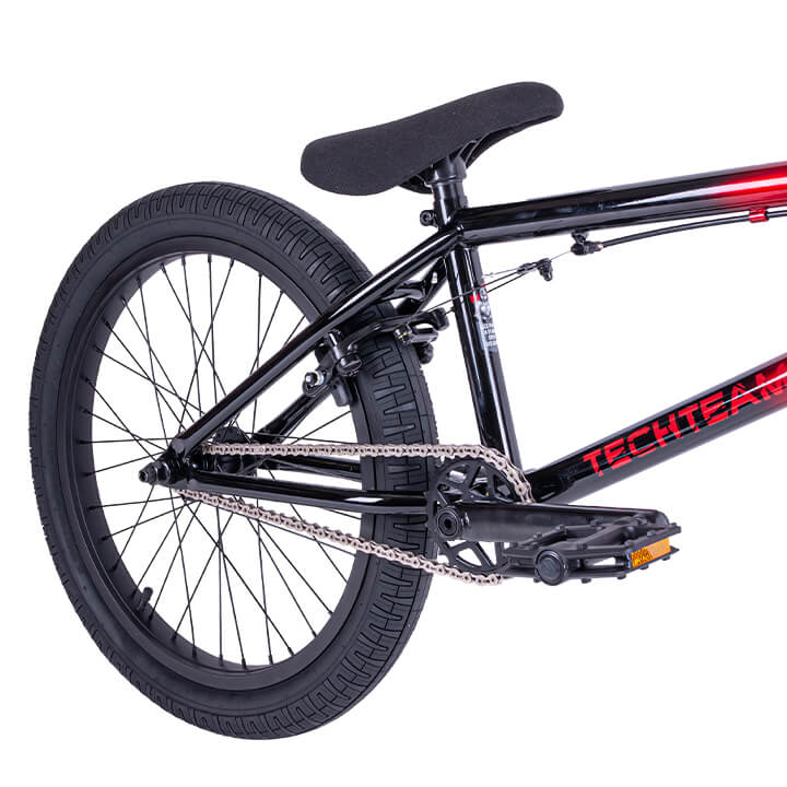  Велосипед BMX TechTeam Twen 20" красно-черный по низким ценам в Томске и Северске