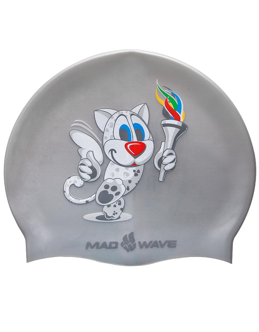  Шапочка для плавания Mad Wave Universiada Junior silver по низким ценам в Томске и Северске