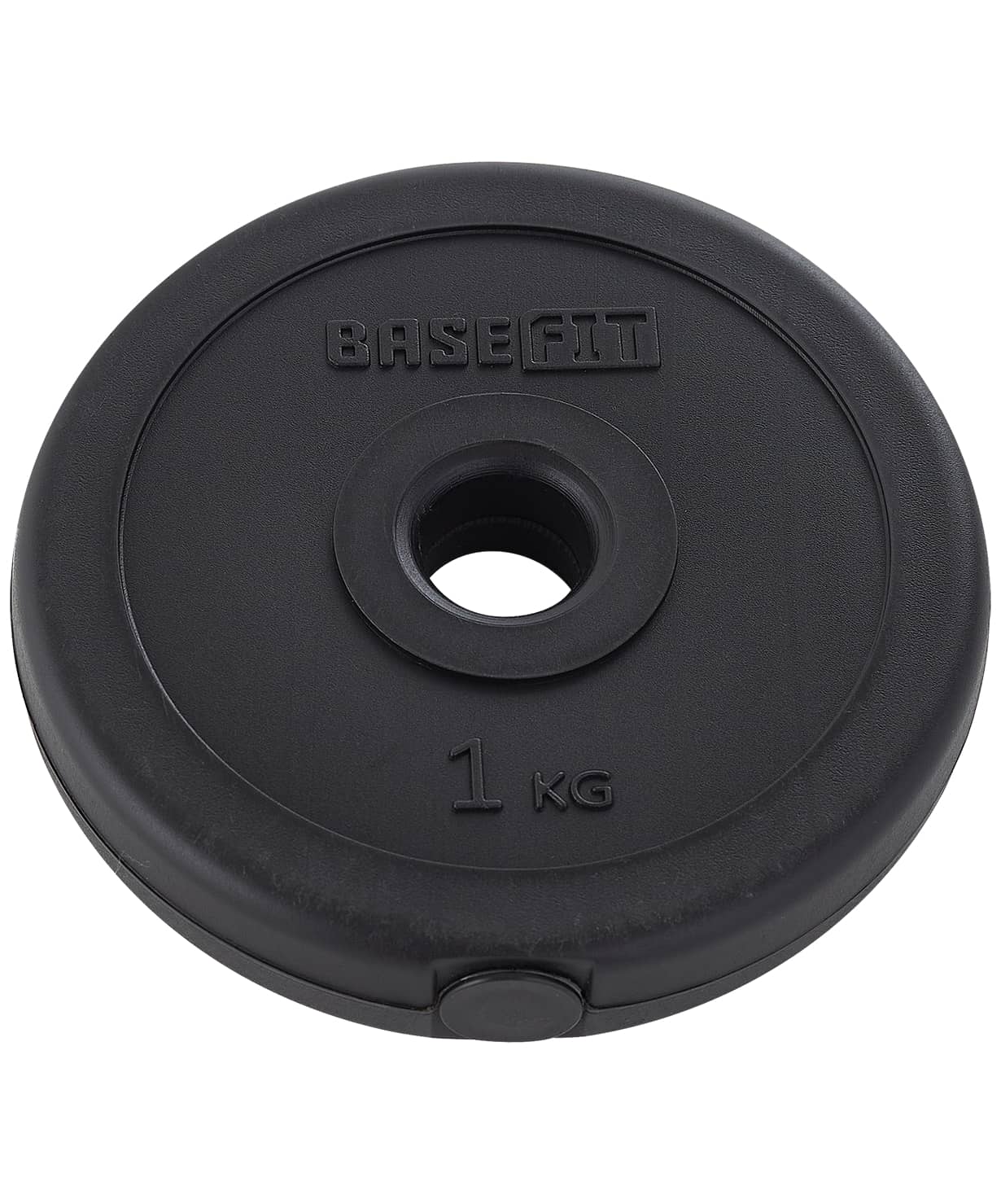  Диск d 26 BaseFit/StarFit BB-203 черный пластиковый 1кг по низким ценам в Томске и Северске