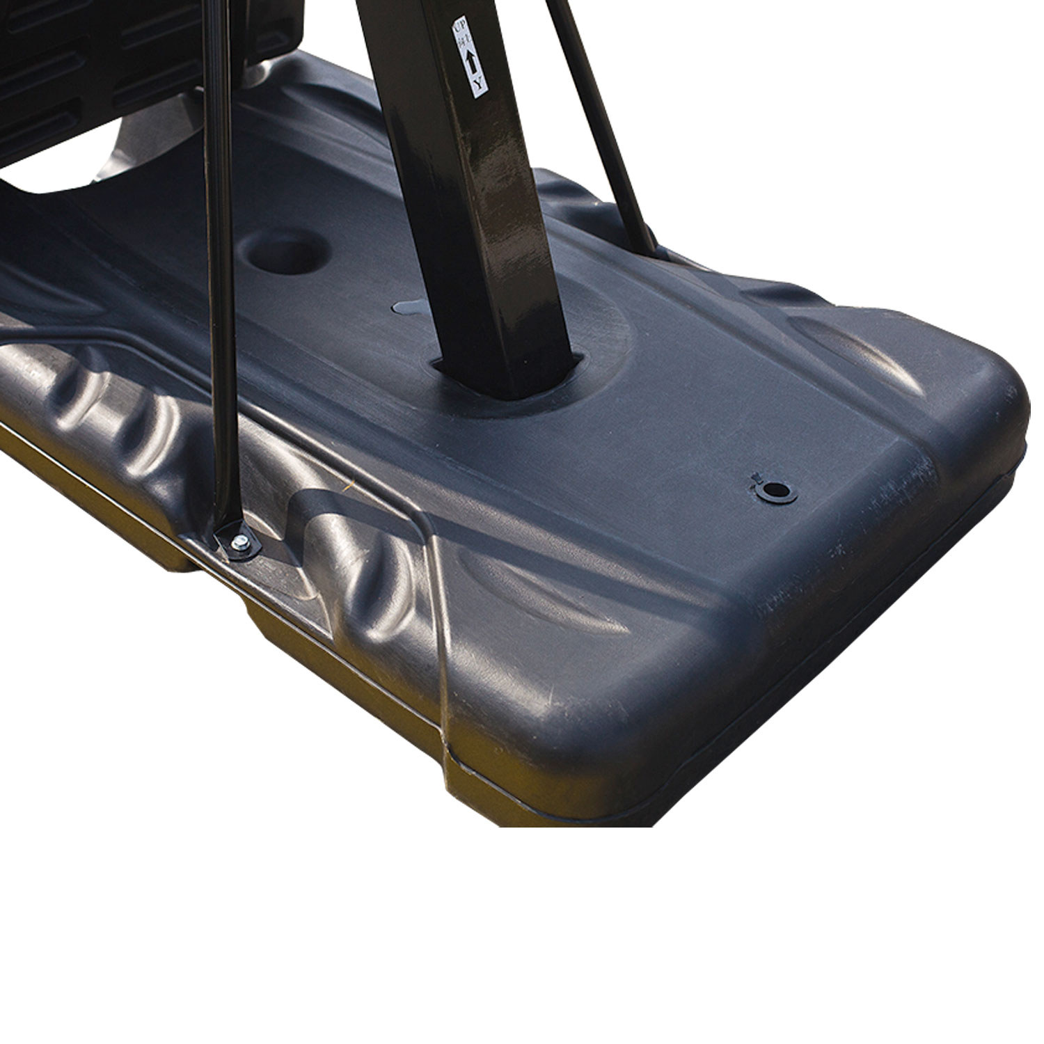  Баскетбольная мобильная стойка DFC STAND50P 127x80cm поликарбонат винт. рег-ка по низким ценам в Томске и Северске