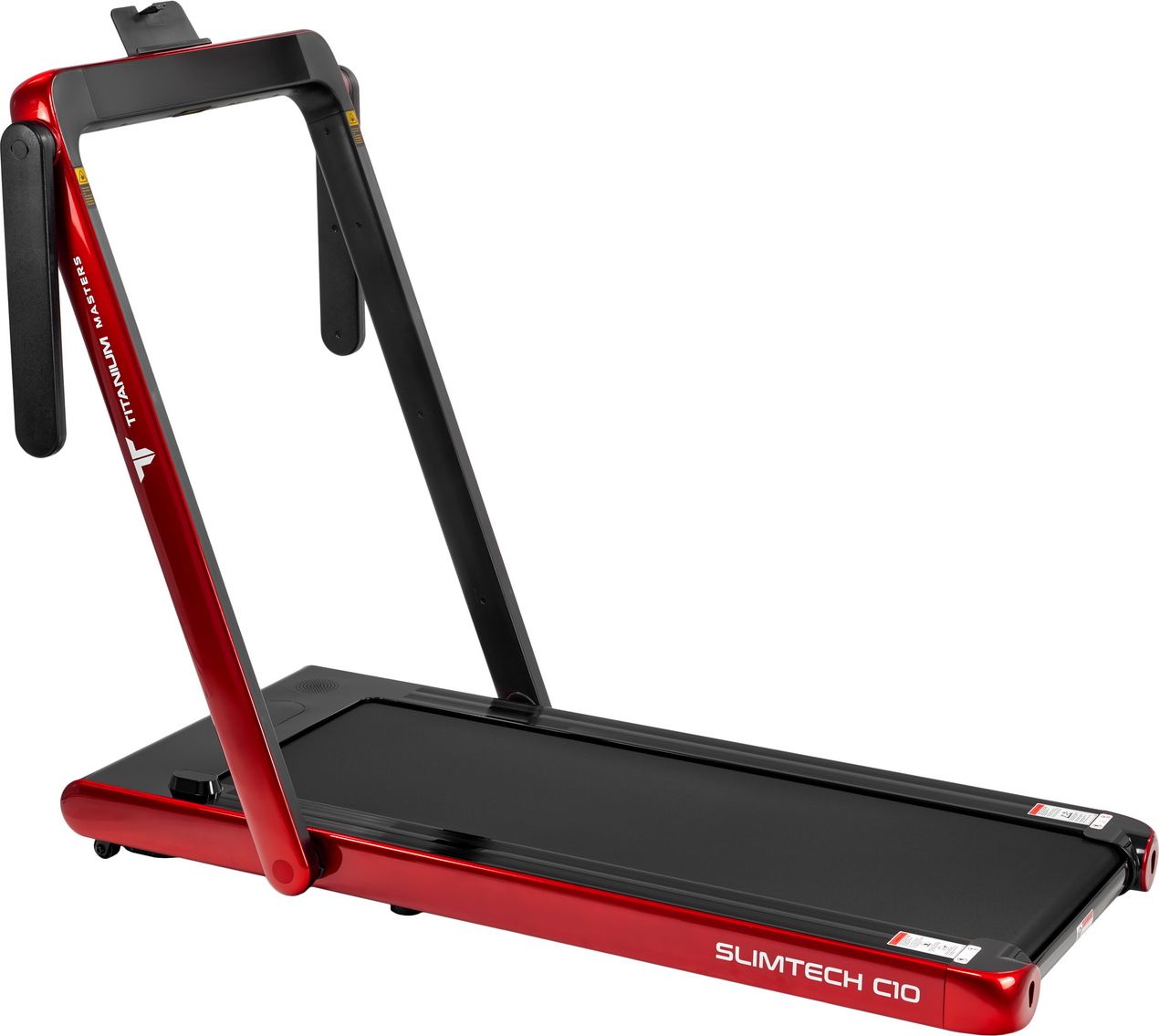  Беговая дорожка Titanium Masters Slimtech C10, красная по низким ценам в Томске и Северске