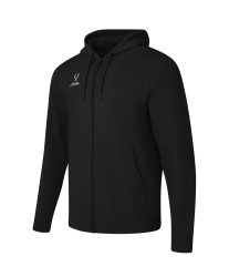 Худи на молнии JÖGEL ESSENTIAL Cotton FZ Hoodie, черный