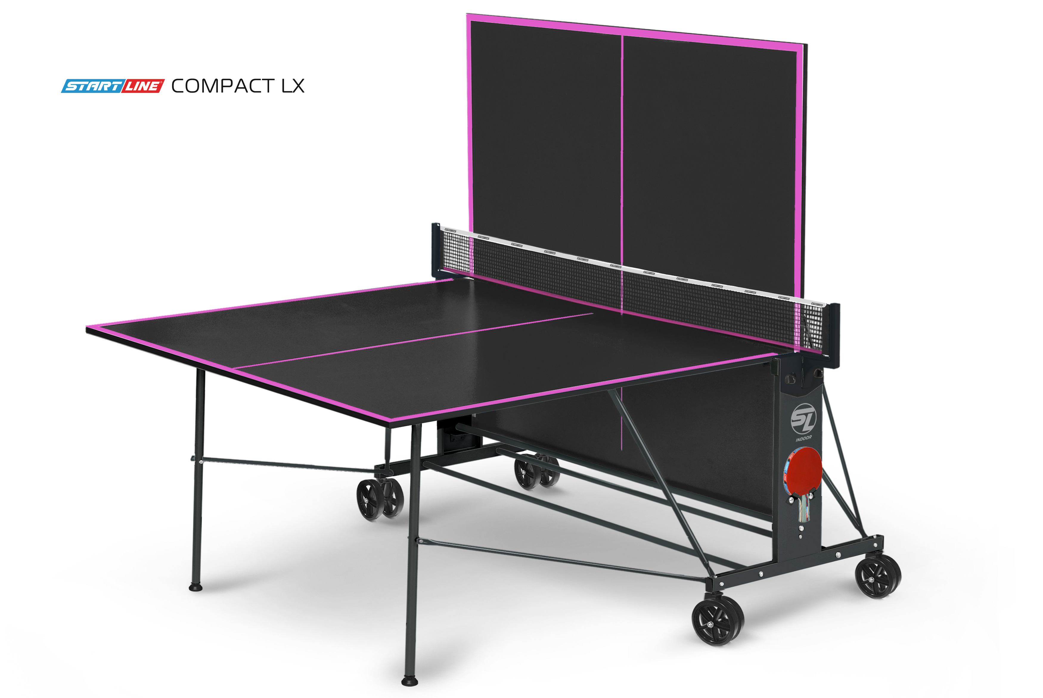  Стол теннисный Compact LX Black по низким ценам в Томске и Северске