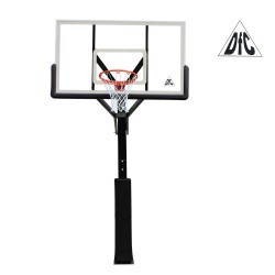 Баскетбольная стационарная стойка DFC ING72G 180x105CM стекло (четыре короба) Баскетбольная стационарная стойка DFC ING72G 180x105CM стекло (четыре короба)