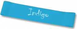 Эспандер лента 46*5*0.09 см Indigo Heavy 7-12 кг бирюзовый 6004-3 HKRB