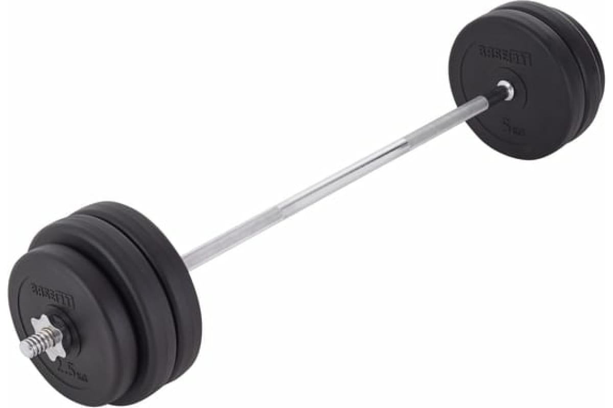  Штанга BaseFit BB-402 30 кг разборная по низким ценам в Томске и Северске