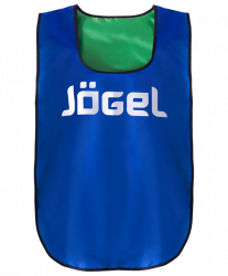 Манишка двустороння Jögel JBIB-2001 детская синий/зеленый 12364
