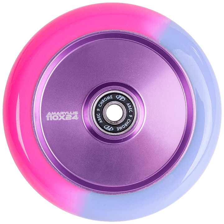  Колесо для самоката TechTeam X-Treme 110*24мм Amarillis purple-pink по низким ценам в Томске и Северске