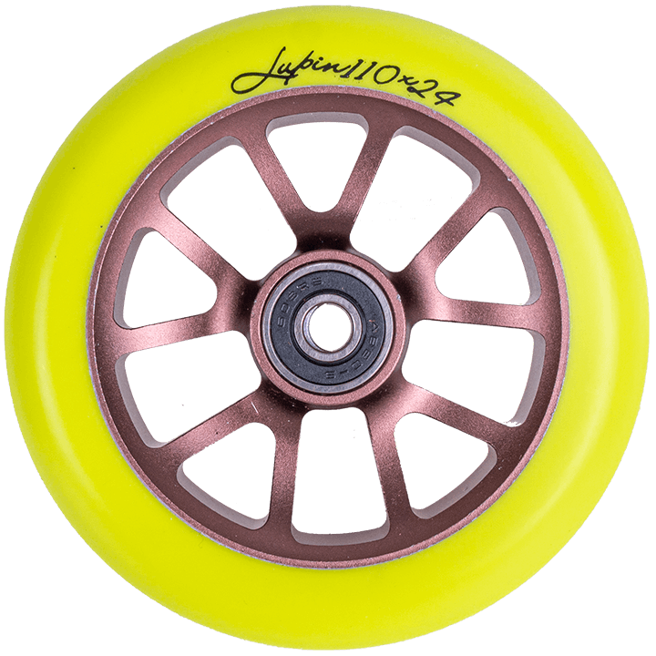  Колесо для самоката TechTeam X-Treme 110*24мм Lupin yellow по низким ценам в Томске и Северске