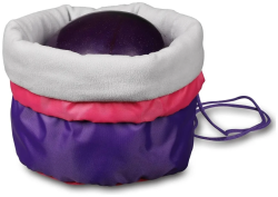 Чехол для мяча гимнастического Indigo 34*24 см утепленный фиолетовый SM-335