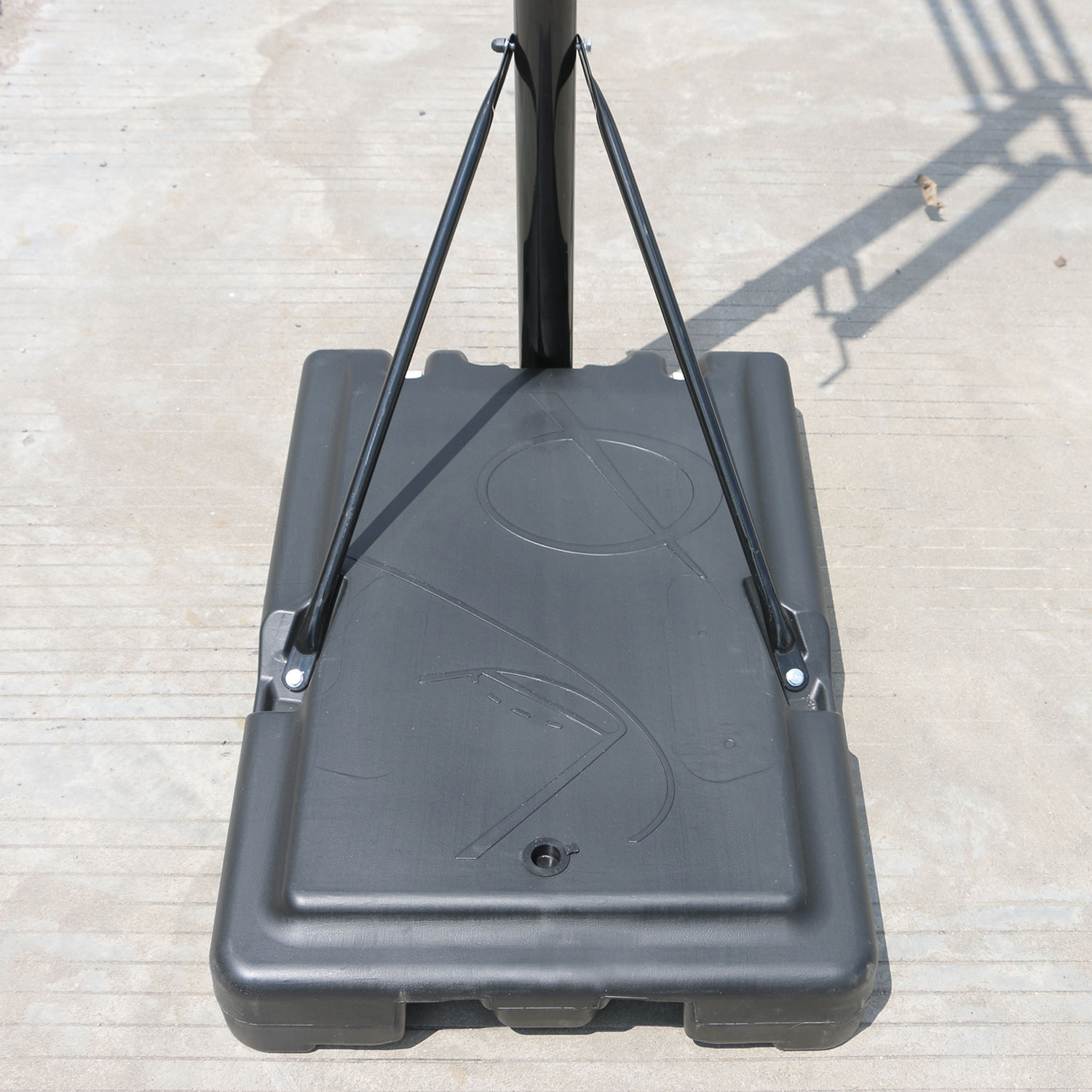  Мобильная баскетбольная стойка DFC 80х58см п/э KIDSD2 по низким ценам в Томске и Северске