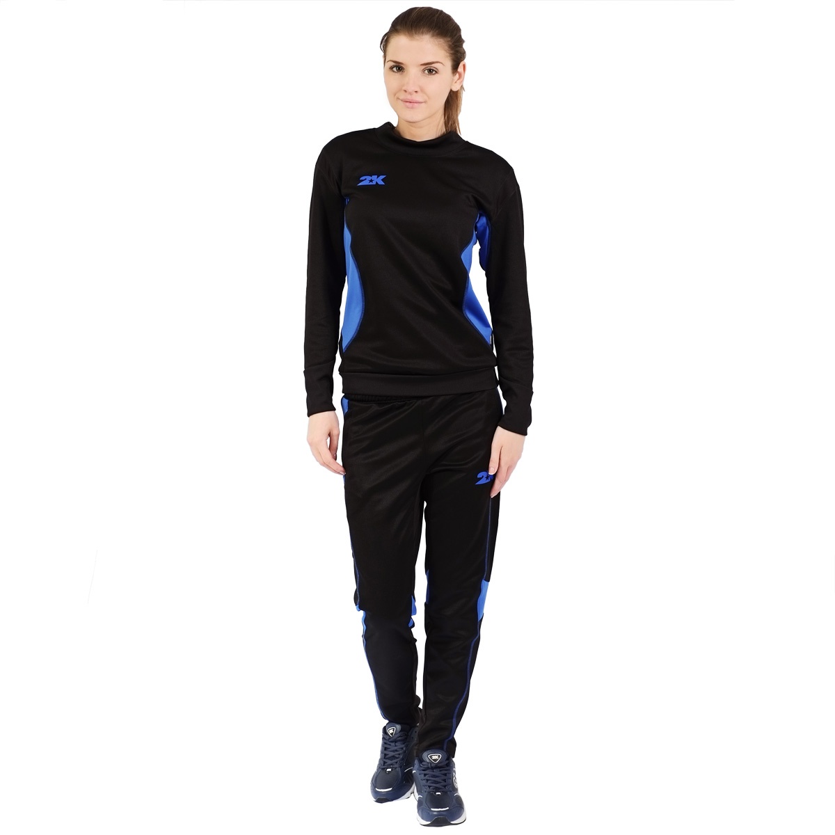 Брюки тренировочные 2K Sport Vettore navy/royal 121325 Брюки тренировочные 2K Sport Vettore navy/royal 121325 по низким ценам в Томске и Северске