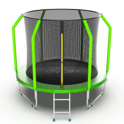 EVO JUMP Cosmo 8ft (Green) Батут с внутренней сеткой и лестницей, диаметр 8ft (зеленый) EVO JUMP Cosmo 8ft (Green) Батут с внутренней сеткой и лестницей, диаметр 8ft (зеленый)