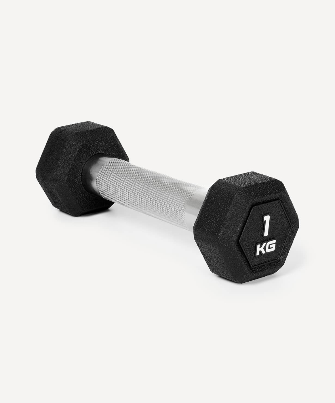  Гантель гексагональная обрезиненная 1 кг StarFit DB-301Pro черный по низким ценам в Томске и Северске