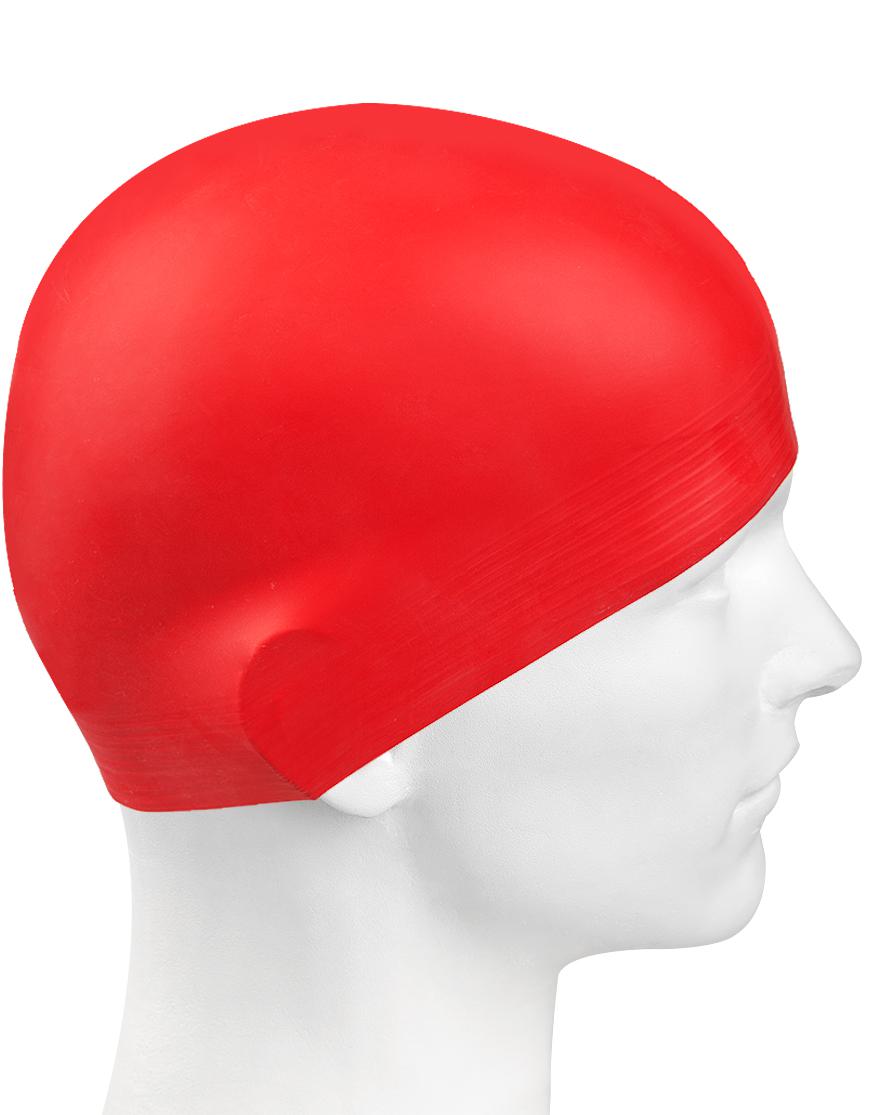  Шапочка для плавания Mad Wave Solid Soft red по низким ценам в Томске и Северске