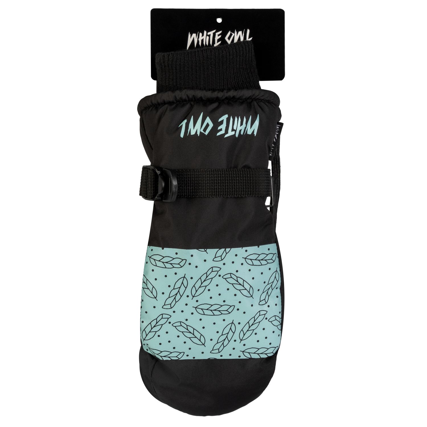  Варежки White Owl Pro mitt WMNS W113444 черный c голубым по низким ценам в Томске и Северске