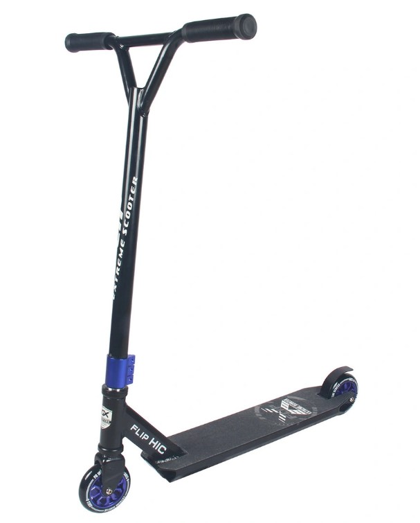  Самокат RGX Flip 2.0 HIC 100мм трюковый black/blue по низким ценам в Томске и Северске