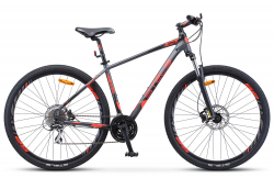 Велосипед Stels Navigator-950 D 29" (2021) антрацитовый/красный/чёрный V010 Велосипед Stels Navigator-950 D 29" (2021) антрацитовый/красный/чёрный V010