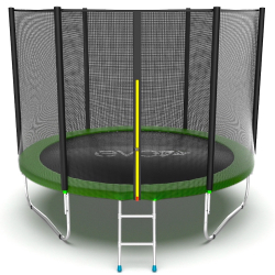 EVO JUMP External 10ft (Green) Батут с внешней сеткой и лестницей, диаметр 10ft (зеленый) EVO JUMP External 10ft (Green) Батут с внешней сеткой и лестницей, диаметр 10ft (зеленый)