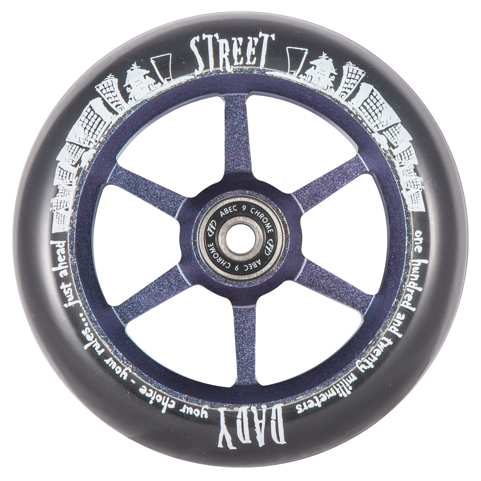  Колесо для самоката TechTeam X-Treme 120*24мм 6ST (для самоката Street Dady) по низким ценам в Томске и Северске
