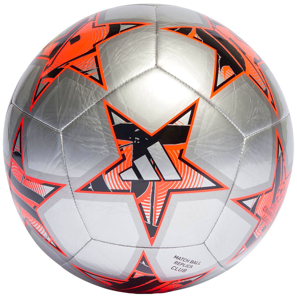 Мяч футбольный Adidas UCL Club IA0950, р.5, ТПУ, 12 пан., маш.сш., серебристо-оранжевый Мяч футбольный Adidas UCL Club IA0950, р.5, ТПУ, 12 пан., маш.сш., серебристо-оранжевый по низким ценам в Томске и Северске