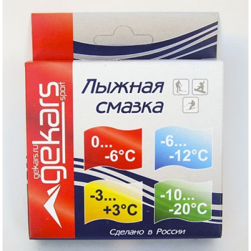 Набор парафинов Gekars 2 (4вида) (коробка) Набор парафинов Gekars 2 (4вида) (коробка) по низким ценам в Томске и Северске