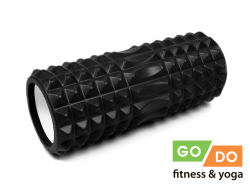 Ролик для йоги 33х12 см GO DO YY4-33-black 40050