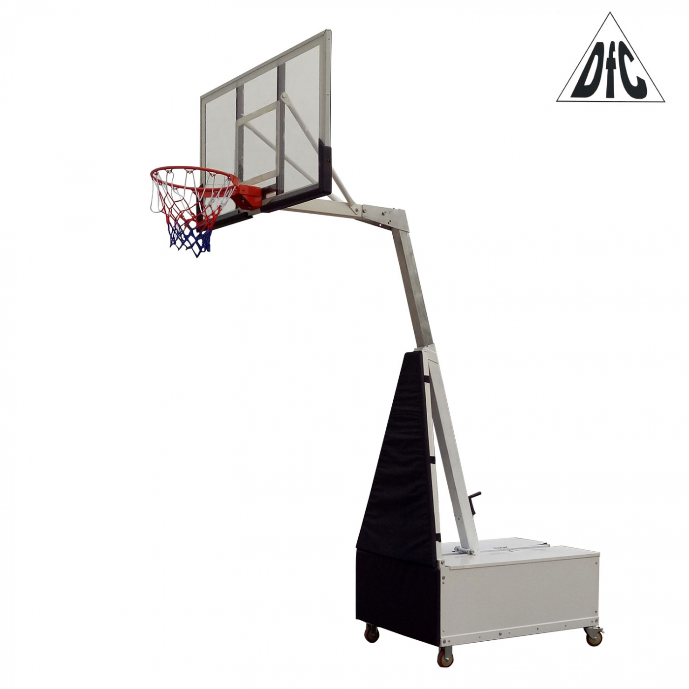  Баскетбольная мобильная стойка DFC STAND60SG 152x90CM поликарбонат (3кор) по низким ценам в Томске и Северске