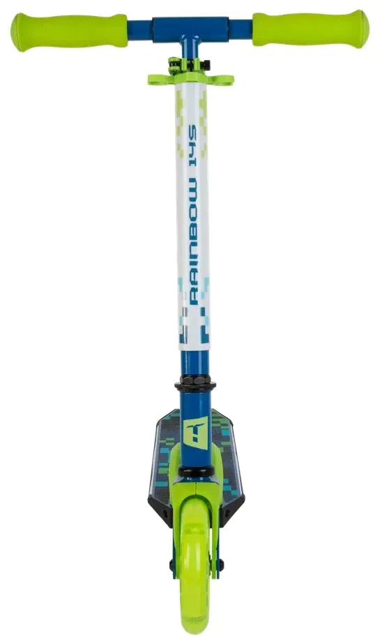 Самокат TechTeam Rainbow 145 blue/green Самокат TechTeam Rainbow 145 blue/green по низким ценам в Томске и Северске