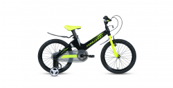 Велосипед Forward Cosmo 18 2.0 (2021) черный/зеленый 1BKW1K7D1023