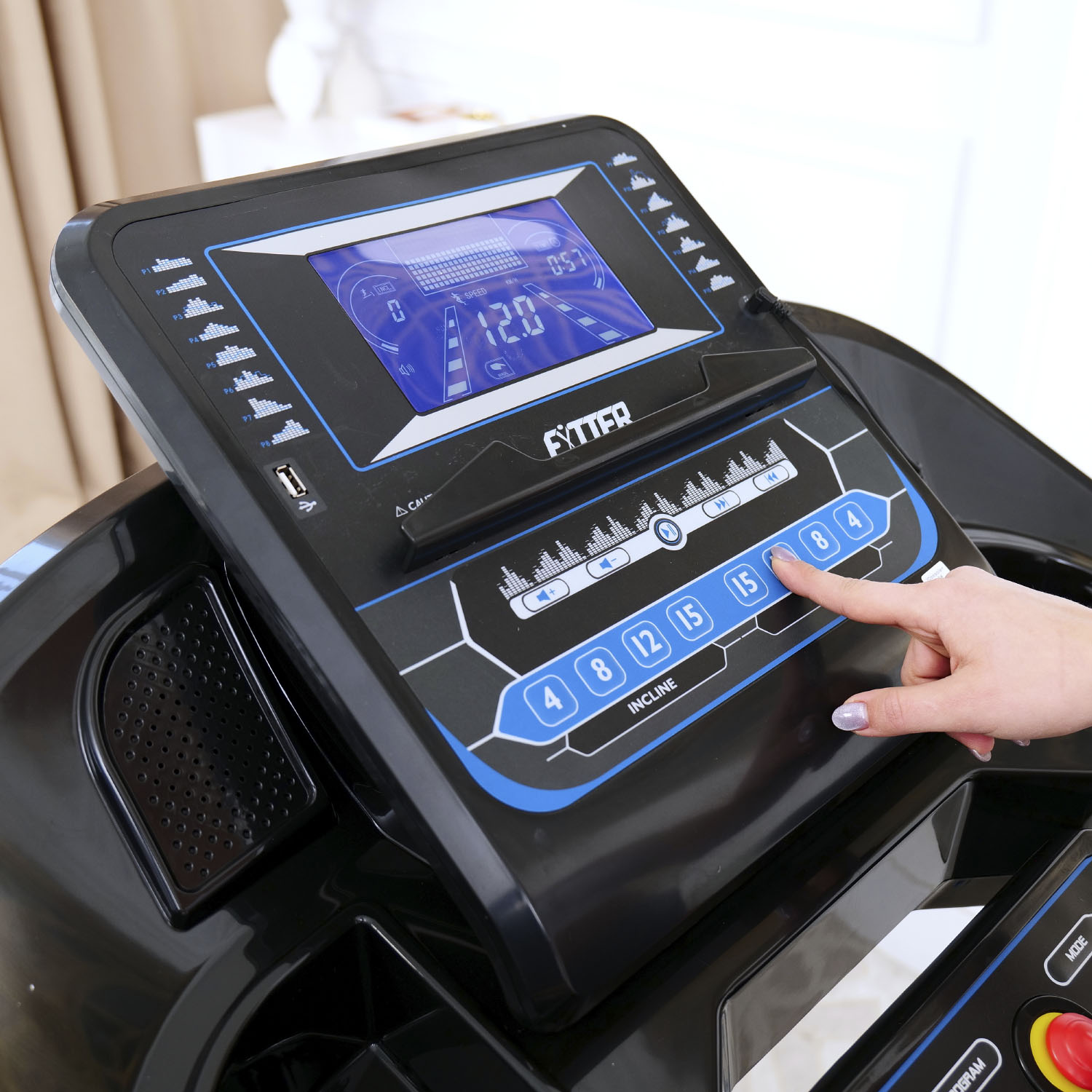  Беговая дорожка DFC FYTTER T-RU-10XB по низким ценам в Томске и Северске