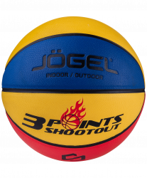 Мяч баскетбольный Jögel Streets 3Points №7 (BC21) УТ-00017476