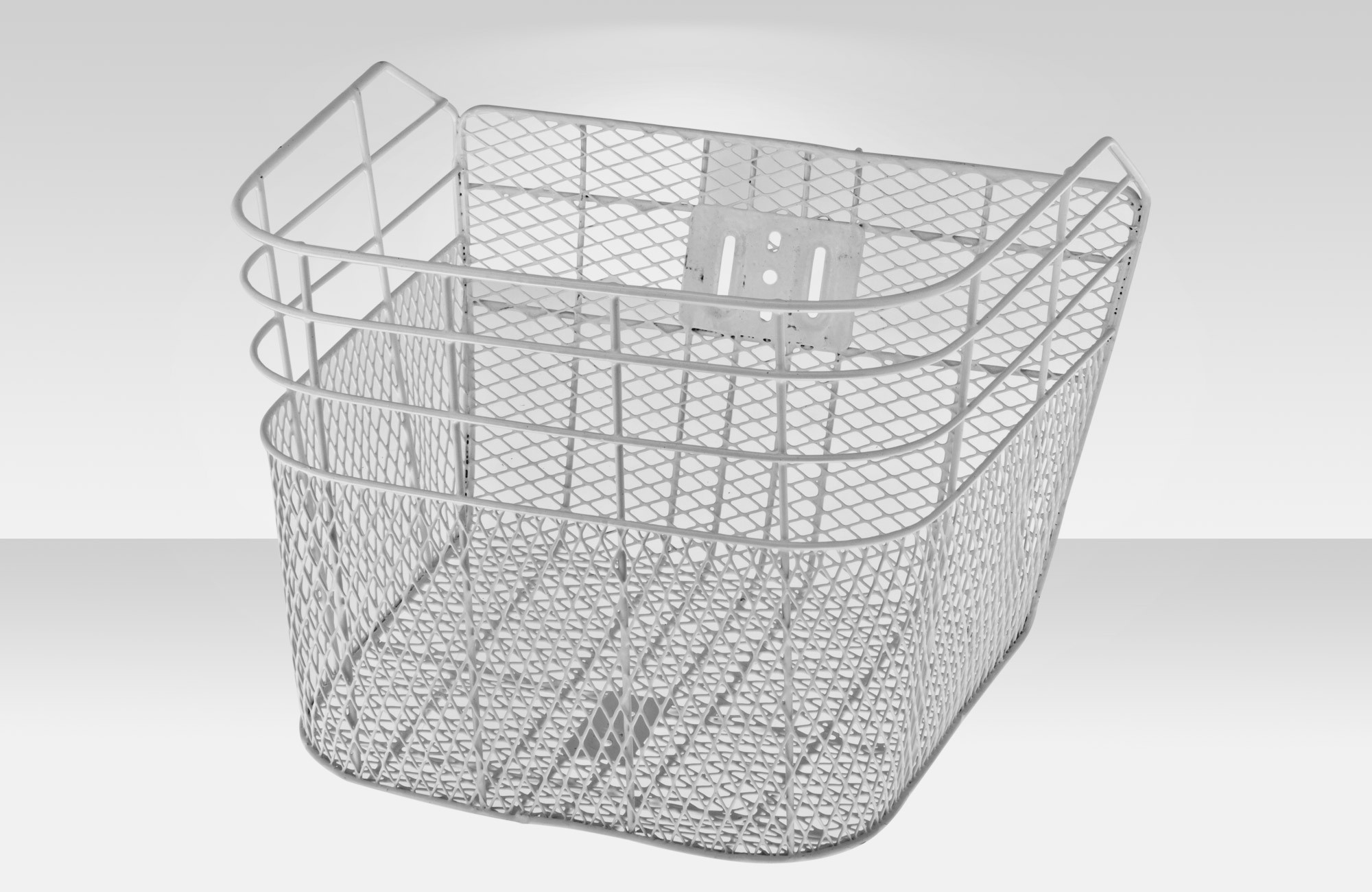  Велокорзина JL-027 передняя белая для 28" по низким ценам в Томске и Северске