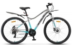 Велосипед Stels Miss-7100 D 27.5" (2020) хром V010 Велосипед Stels Miss-7100 D 27.5" (2020) хром V010