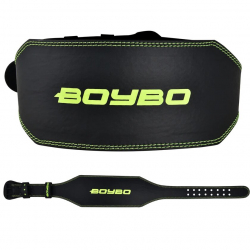 Пояс тяжелоатлетический BoyBo Premium кожа 15 см BBW-650