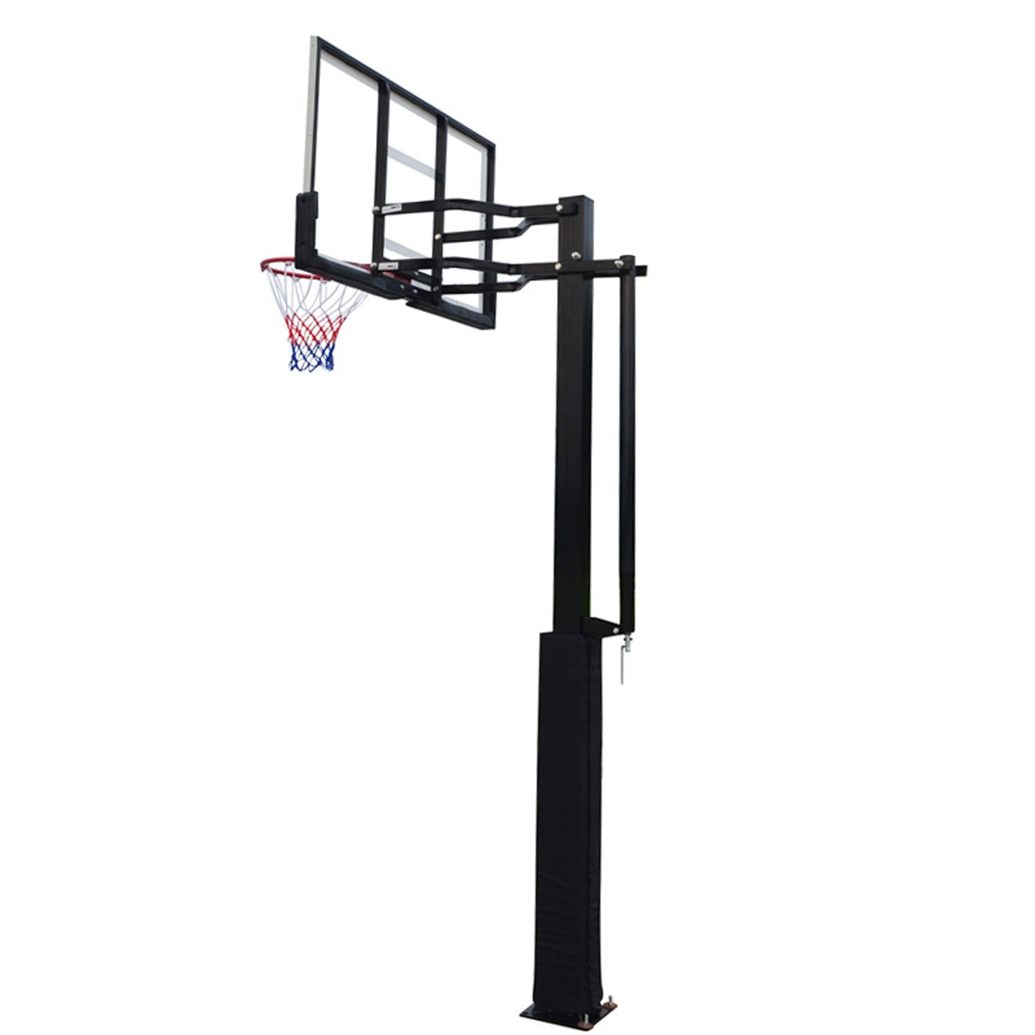  Баскетбольная стационарная стойка DFC ING50A 127x80cm акрил (три короба) по низким ценам в Томске и Северске