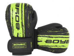 Перчатки боксерские BoyBo Stain флекс зеленые BGS322